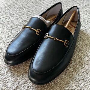 Women’s Sam Edelman Loraine Black Leather Loafers - Size 8